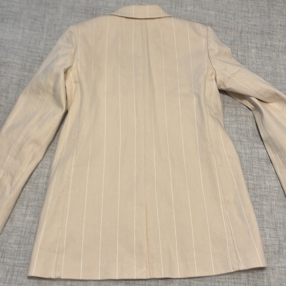 NWT J Crew Alfie blazer in natural denim stripe - Picture 12 of 12